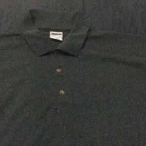 Dark Gray Gildan Polo